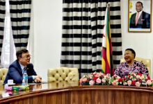 周鼎大使拜会津巴布韦总统夫人奥克西莉娅-中非友好经贸发展工作委员会