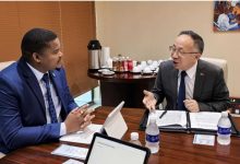 驻博茨瓦纳大使拜会博体育与艺术部长凯莱布恩-中非友好经贸发展工作委员会