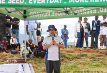 驻莱索托大使杨晓坤出席HOLOLO选区重返校园活动-中非友好经贸发展工作委员会