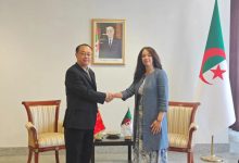 驻阿尔及利亚大使董广利会见阿外交部国务秘书曼苏里-中非友好经贸发展工作委员会