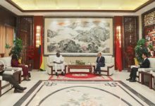 驻加纳大使会见非洲治理中心执行主任奥蓬-中非友好经贸发展工作委员会