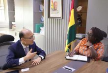 驻加纳大使拜会加纳文旅部长戈马希-中非友好经贸发展工作委员会