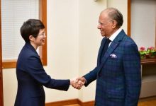 驻毛里求斯大使到任拜会毛总理拉姆古兰-中非友好经贸发展工作委员会