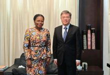 驻多哥大使辞行拜会多哥政要-中非友好经贸发展工作委员会