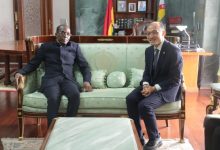 驻加纳大使拜会加议长巴宾-中非友好经贸发展工作委员会