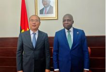 驻安哥拉大使拜会安外长安东尼奥-中非友好经贸发展工作委员会