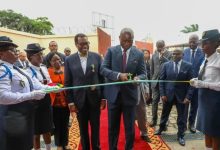 恩圭马总统出席中企联合承建的加蓬首都供水工程竣工仪式-中非友好经贸发展工作委员会