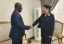 驻刚果（布）大使到任拜会刚外交部秘书长伊杜阿-中非友好经贸发展工作委员会